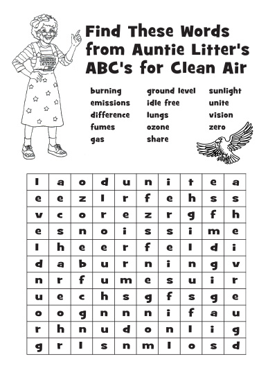 Auntie's Word Search