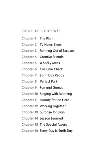 Table of Contents